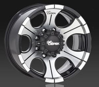 8x15 Hlinkov Disky  - Offroad alu disk DC-2 black 8x15 