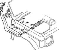 Mitsubishi Safari Snorkel  - Safari �norchl (zv��en� s�n�) Mitsubishi Pajero L040 