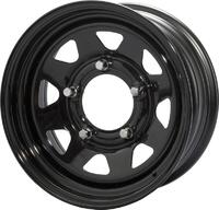 7x17 Ocelov� Disky  - Offroad disk Triangular black 7x17 